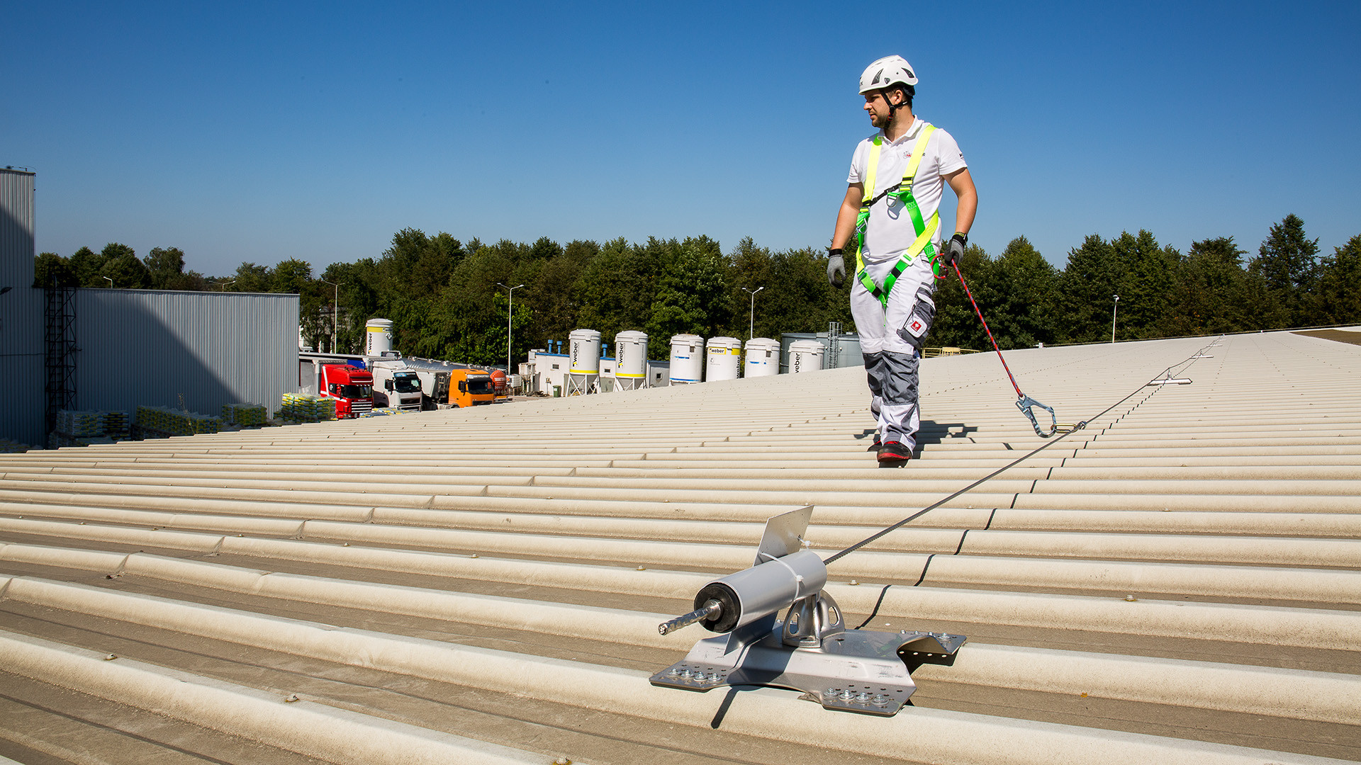 Installatie in Saint-Gobain Factory