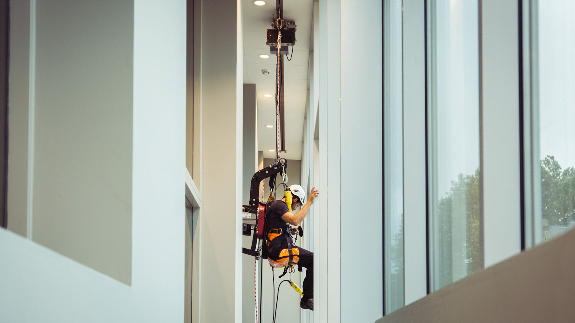 RopeClimber personenlift in een cultureel centrum