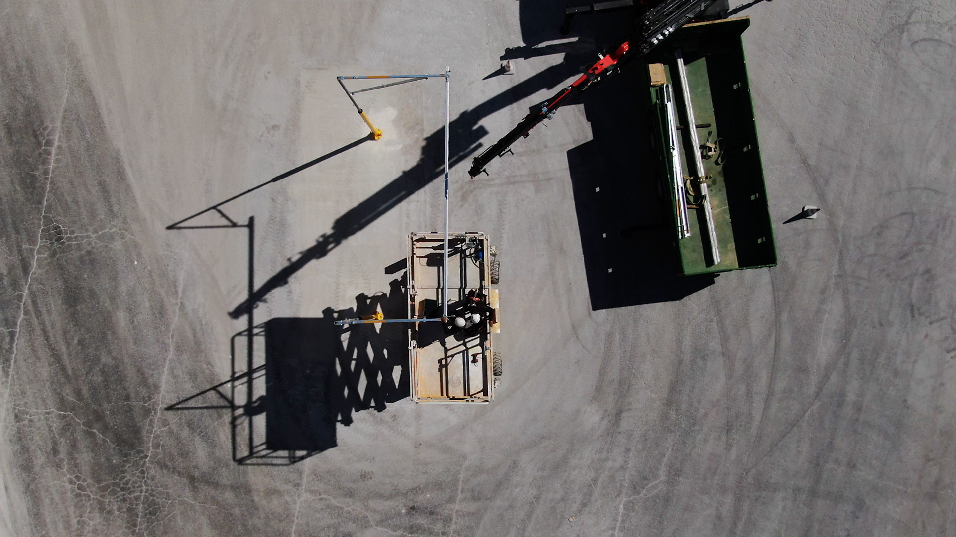 SafeAccess and Flexbow on a cement factory