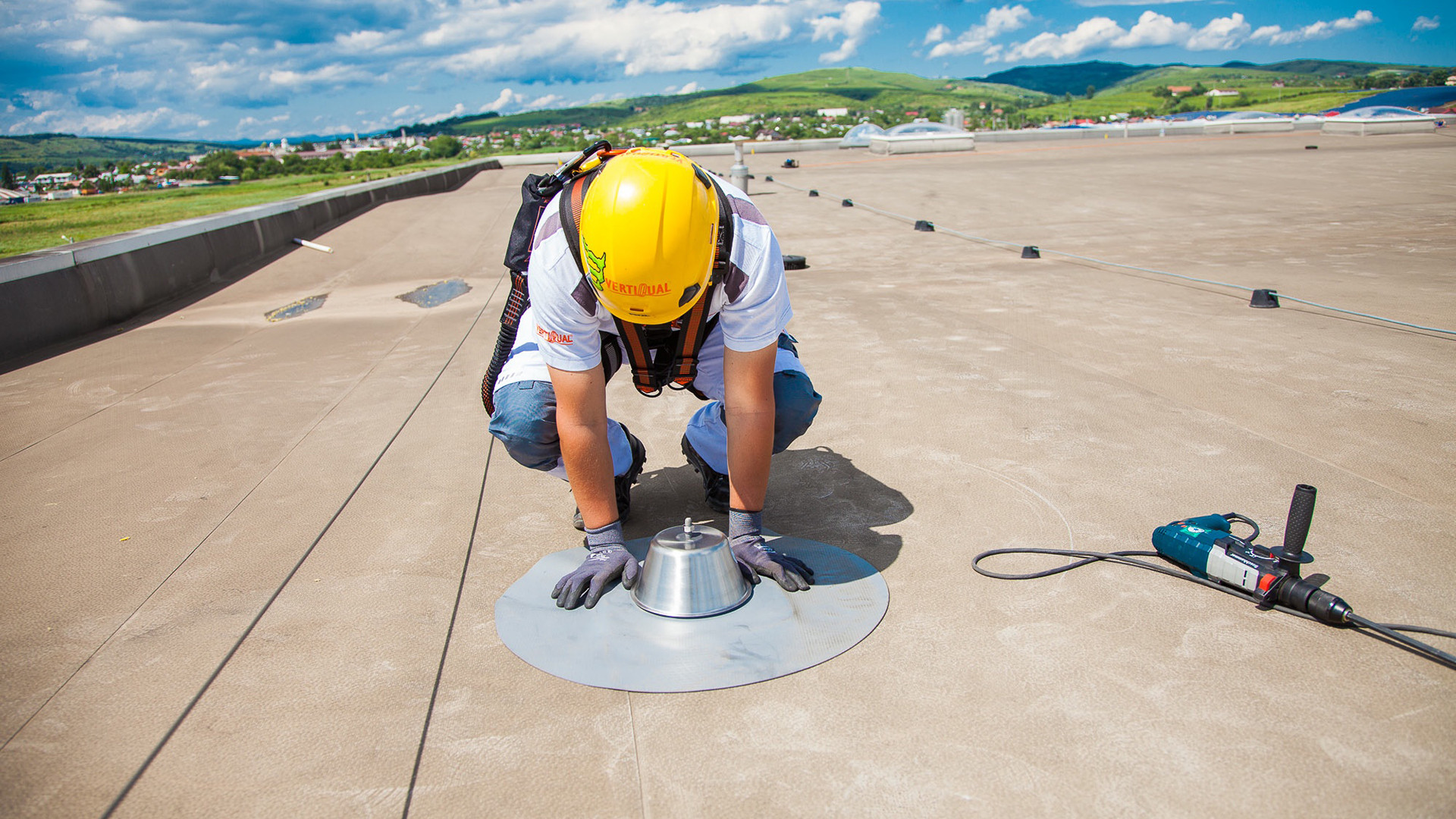 Securing access to Procter & Gamble's factory roofs