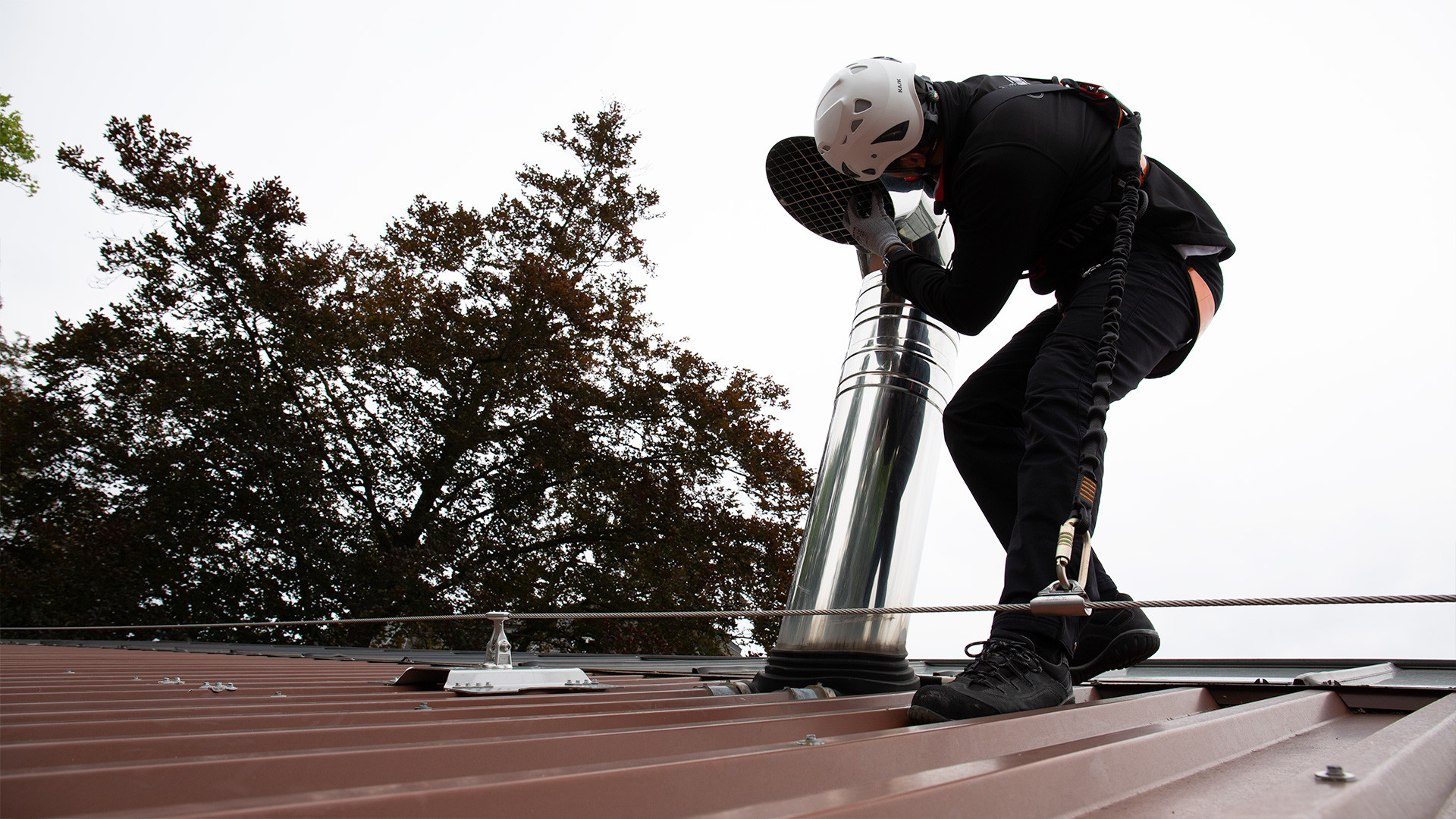 Beveiligen van de Kraizbierg glasbewassing