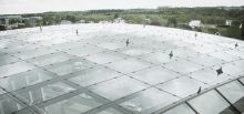 Securope on glass roof - Luxembourg, Luxembourg