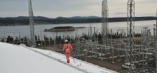 Securing a dam in Canada's Far North - Goose Bay, Canada