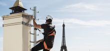 Mastladder für den Schornsteinzugang - Paris, Frankreich