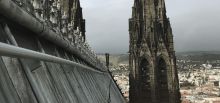 Maintenance of a historical landmark - Clermont-Ferrand, France