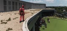 Linea vita Securope su cemento - Sandton, Sudafrica